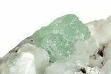 Gemmy Apophyllite Crystals with Stilbite - India #243897-2